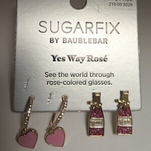 COPY - SUGARFIX BY BAUBLEBAR YES WAY ROSE EARRINGS